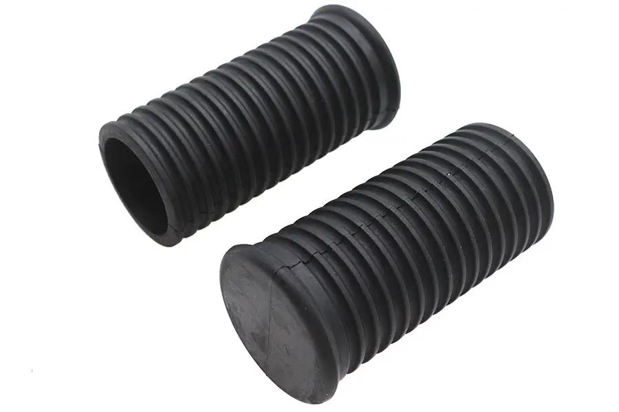 Colony Stock Footpeg Rubber Set Black for Harley Davidson XL and K Models by Colony