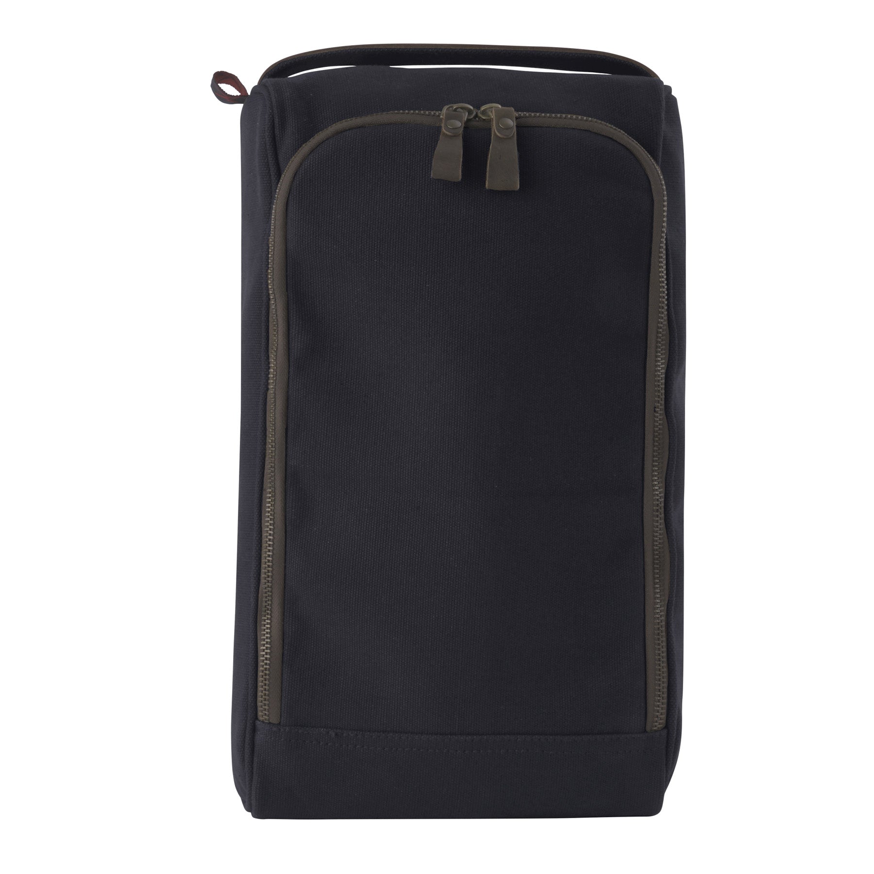Rothco Canvas Shoe Bag Black – Durable Travel Shoe Organizer with Inner Zipper Pocket