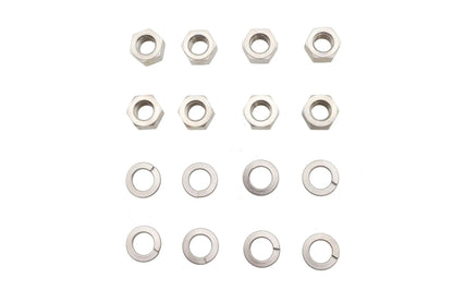 Colony Nickel Plated Cylinder Base Lock Washer Set for Harley Davidson J Models by Colony