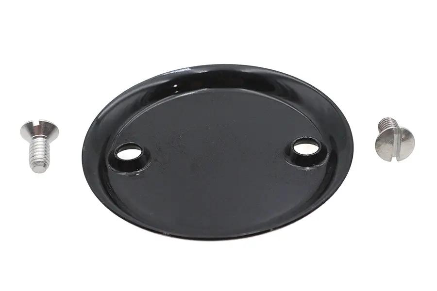 Colony Primary Inspection Cover Black for Harley Davidson G (1932-1941) by Colony