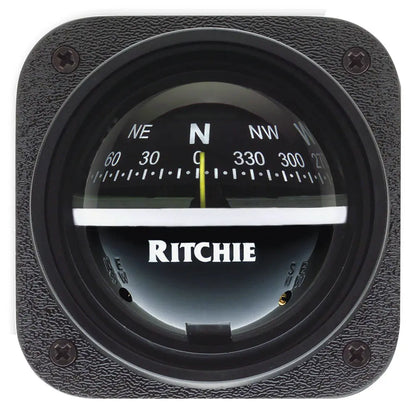 Ritchie V-537 Explorer Compass with Bulkhead Mount and Night Illumination