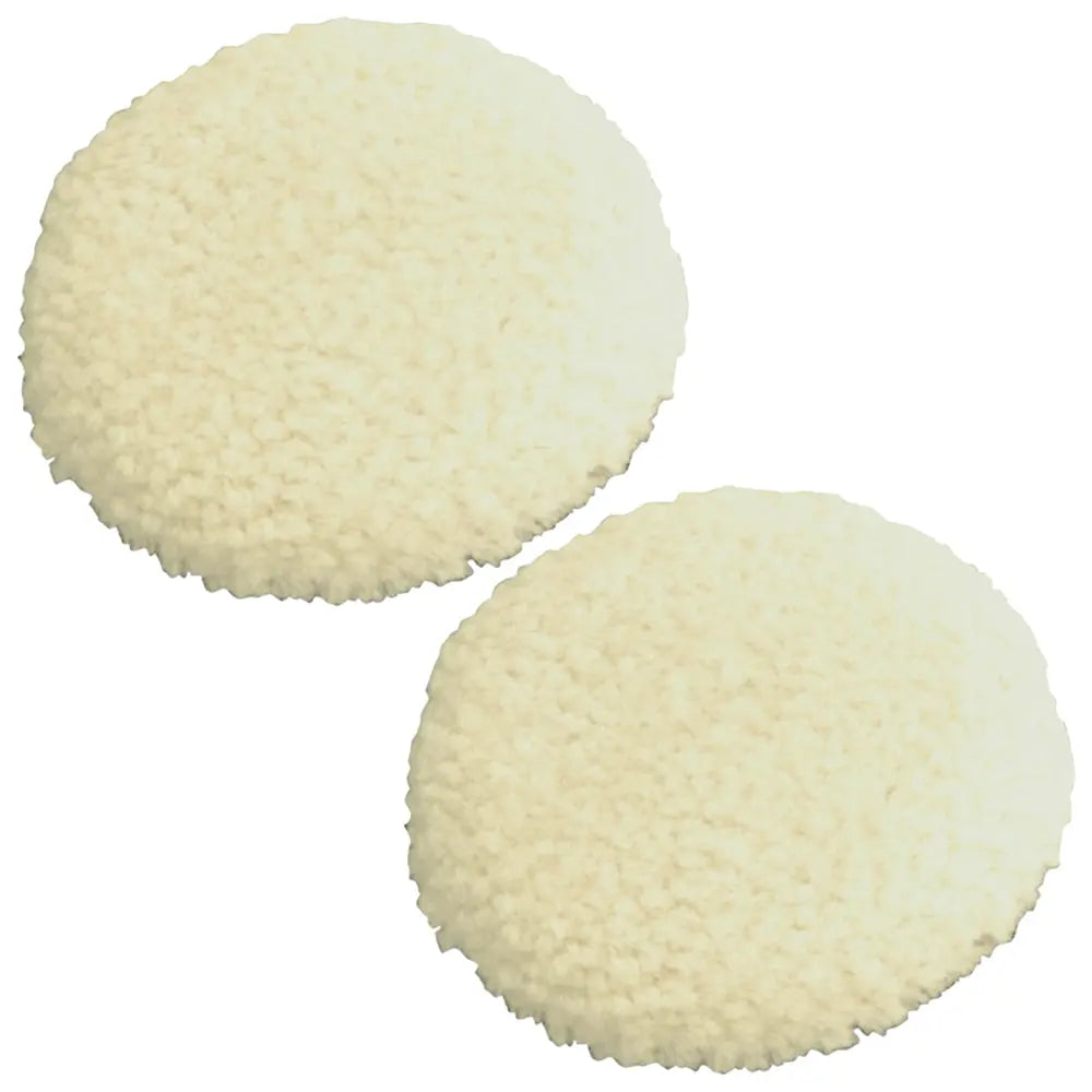 Shurhold Buff Magic 6.5-Inch Compounding Wool Pads 2-Pack for Dual Action Polisher