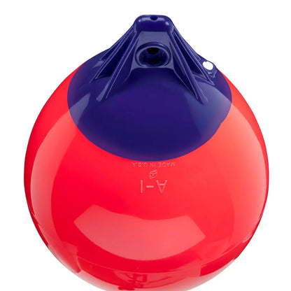 Polyform U.S. A-1 Buoy 11-Inch Diameter - Red for Marine and Dock Use