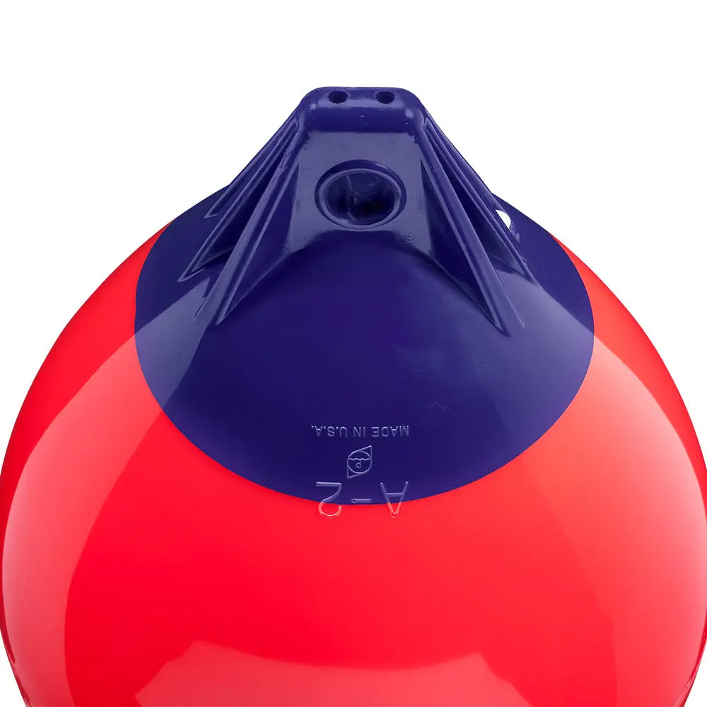 Polyform U.S. A-2 Buoy 14.5-inch Diameter in Red for Marine Marking and Safety