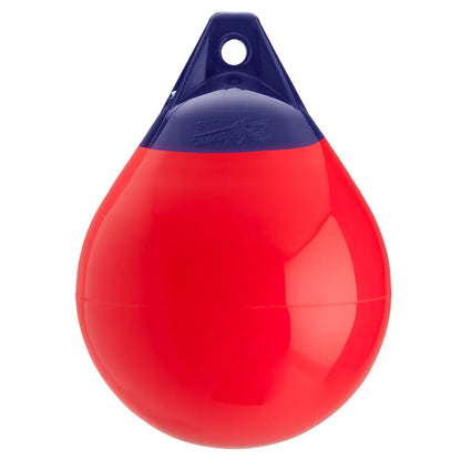 Polyform U.S. A-2 Buoy 14.5-inch Diameter in Red for Marine Marking and Safety