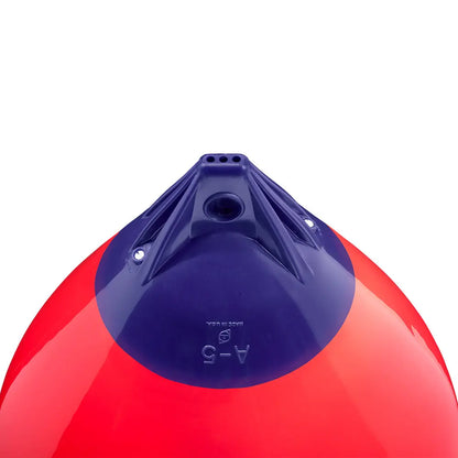 Polyform U.S. A-5 Buoy 27-Inch Diameter in Red – Heavy-Duty Marine Marking and Rafting Buoy