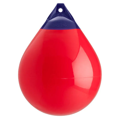 Polyform U.S. A-5 Buoy 27-Inch Diameter in Red – Heavy-Duty Marine Marking and Rafting Buoy