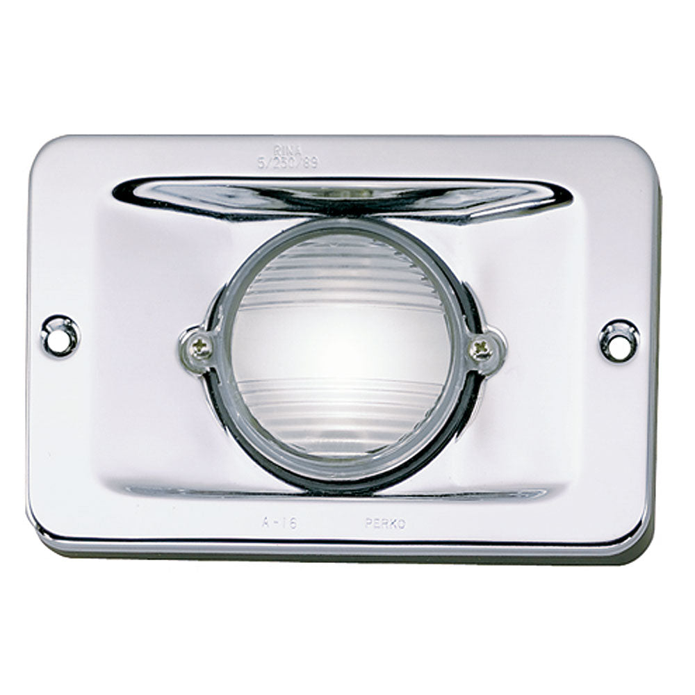Perko 0939DP1STS Vertical Mount Stern Light with Stainless Steel and Copper Plated Brass Top