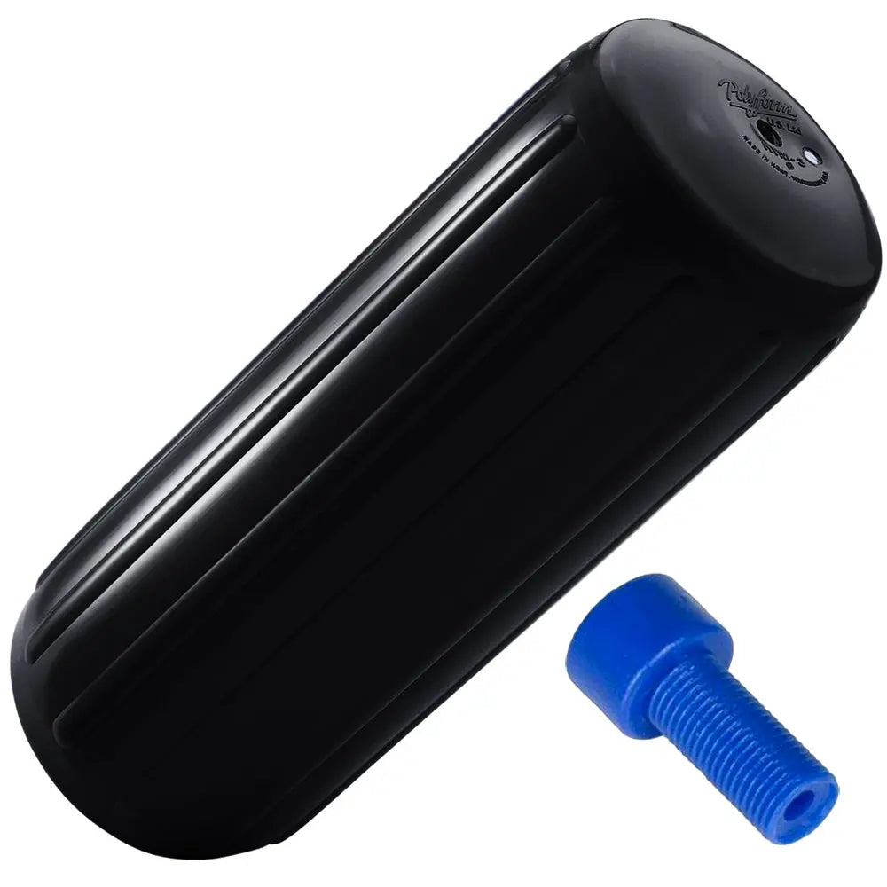 Polyform U.S. HTM-4 Fender 13.5" x 34.8" with Air Adapter - Black