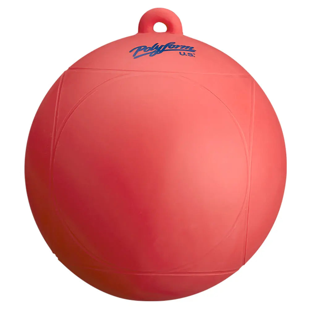 Polyform U.S. Water Ski Series Buoy - Red (Part Number: WS-1 RED)