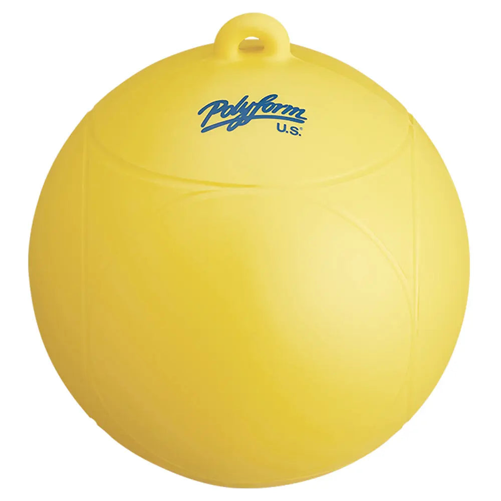 Polyform U.S. Water Ski Series Buoy - Yellow (Part No. WS-1 YELLOW)