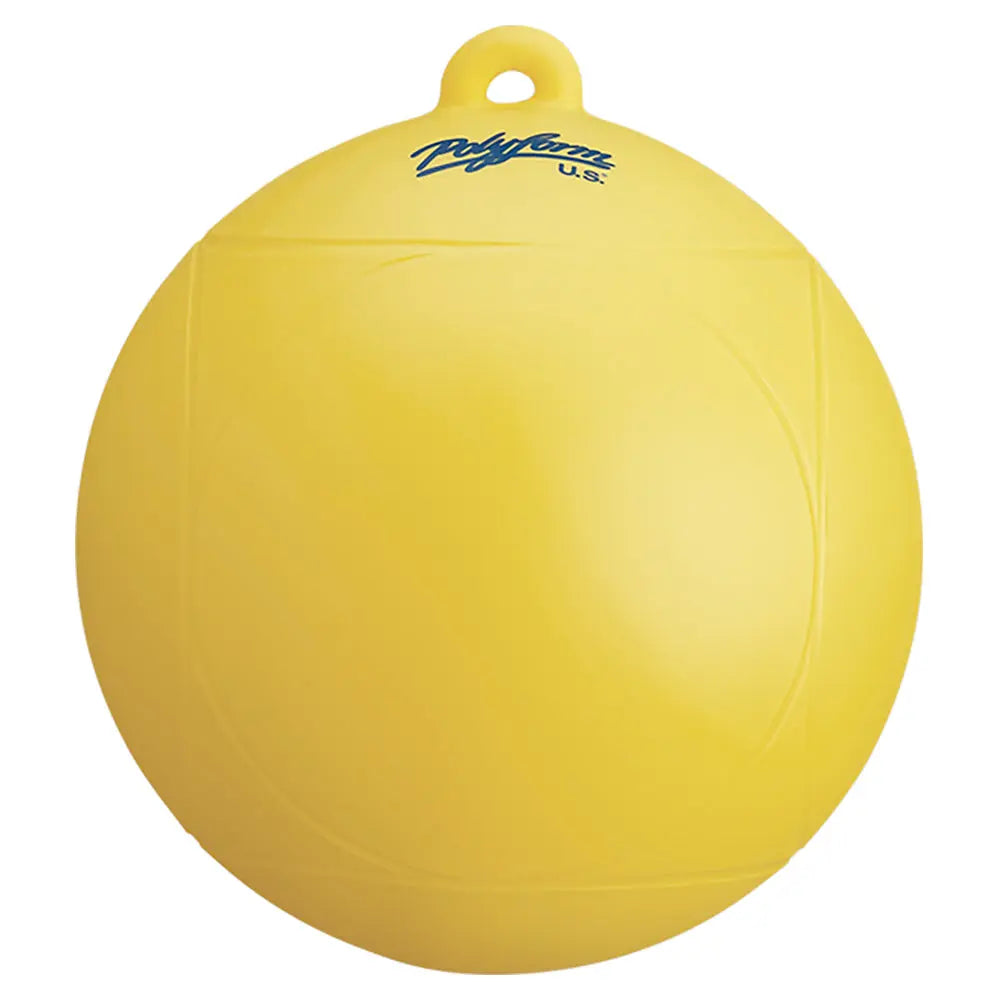 Polyform U.S. Water Ski Series Buoy - Yellow (Part No. WS-1 YELLOW)