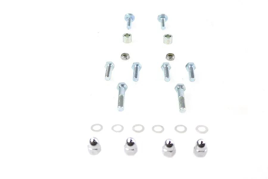 Colony Rear Fender Rail Screw and Nut Kit for Harley Davidson FX Models by Colony