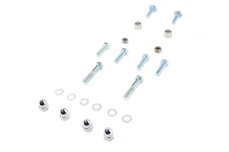 Colony Rear Fender Rail Screw and Nut Kit for Harley Davidson FX Models by Colony