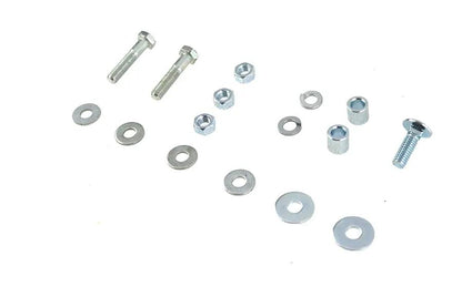 V-Twin Police Solo Seat Hardware Mount Kit with Washers, Bolts, and Nuts by V-Twin