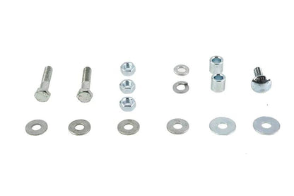 V-Twin Police Solo Seat Hardware Mount Kit with Washers, Bolts, and Nuts by V-Twin