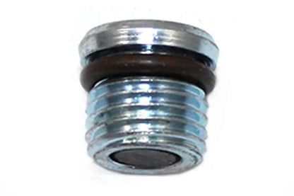 V-Twin Magnetic Oil Tank Drain Plug for Harley Davidson FXST, FLST, FXD (Part #11-0298-P) by V-Twin