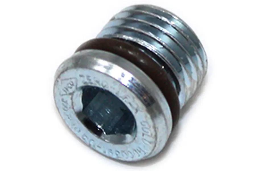 V-Twin Magnetic Oil Tank Drain Plug for Harley Davidson FXST, FLST, FXD (Part #11-0298-P) by V-Twin
