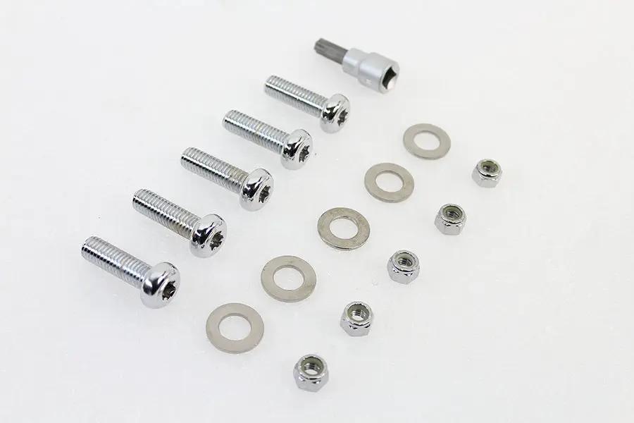 V-Twin Rear Sprocket Bolt Kit for Harley Davidson FXR Models by V-Twin