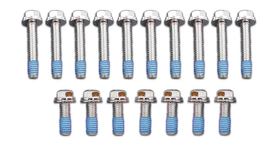 V-Twin TC-88 Rocker Box Screw Kit Chrome for Harley Davidson FXD 1999-2008 by V-Twin