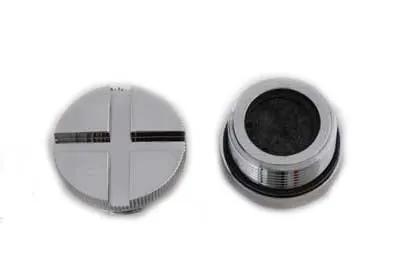 V-Twin Primary Cover Cap Set Chrome for Harley Davidson XL 1971-1976 by V-Twin