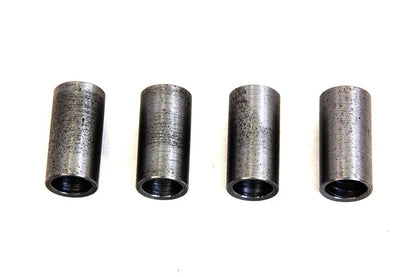 V-Twin Motor Mount Bushing Kit for Harley Davidson FL Models - 3/8 Inch Inner Diameter, Raw Steel by V-Twin