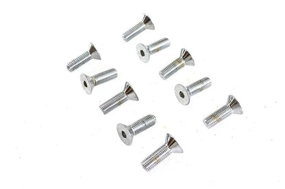 Colony FHS-116 Allen Flat Head Screws, Chrome Finish, 5/16 inch x 1 inch, Fine Thread by Colony