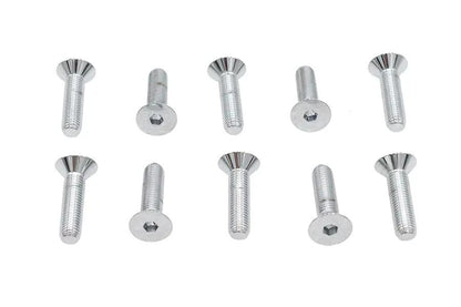 Colony FHS-117 Allen Flat Head Screws – Chrome Finish, 5/16 inch x 1-1/4 inch, Fine Thread by Colony