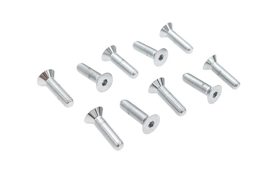 Colony FHS-117 Allen Flat Head Screws – Chrome Finish, 5/16 inch x 1-1/4 inch, Fine Thread by Colony