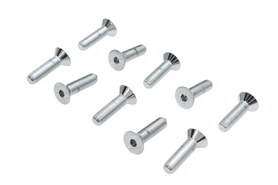 Colony FHS-117 Allen Flat Head Screws – Chrome Finish, 5/16 inch x 1-1/4 inch, Fine Thread by Colony