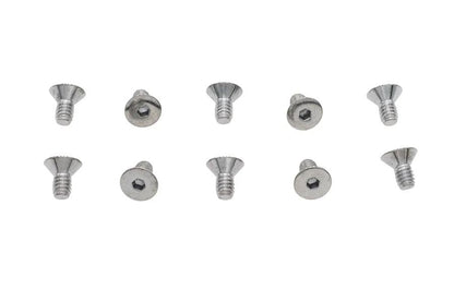 Colony FHS-153 Chrome Allen Flat Head Screws, 1/4 inch x 1/2 inch Coarse Thread by Colony