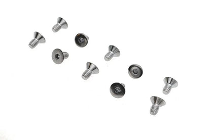 Colony FHS-153 Chrome Allen Flat Head Screws, 1/4 inch x 1/2 inch Coarse Thread by Colony