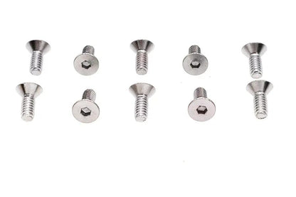 Colony FHS-154 Chrome Flat Head Allen Screws, 1/4 inch x 5/8 inch Coarse Thread by Colony
