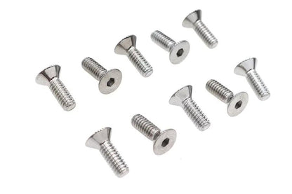Colony FHS-155 Chrome Flat Head Allen Screws – 1/4 in x 3/4 in Coarse Thread by Colony