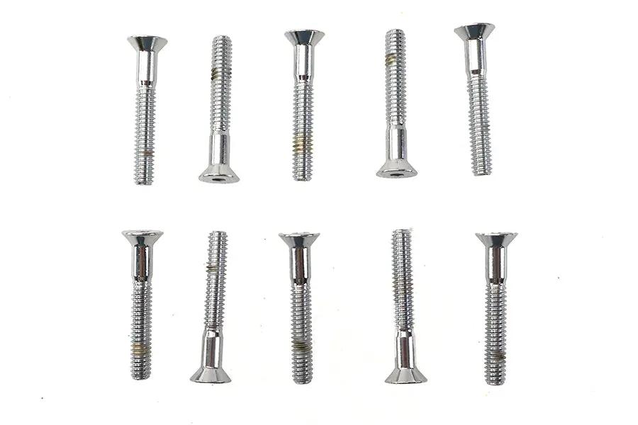 Colony FHS-160 Allen Flat Head Screws, Chrome Finish, 1/4 inch-20 x 1-3/4 inch by Colony