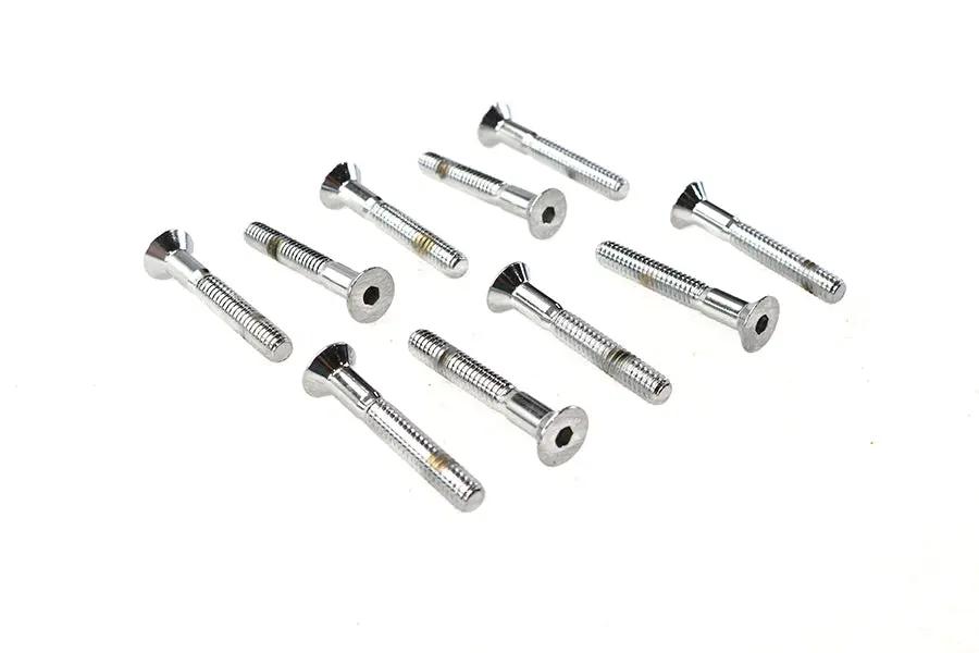 Colony FHS-160 Allen Flat Head Screws, Chrome Finish, 1/4 inch-20 x 1-3/4 inch by Colony