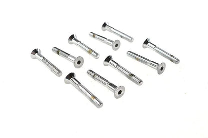Colony FHS-160 Allen Flat Head Screws, Chrome Finish, 1/4 inch-20 x 1-3/4 inch by Colony