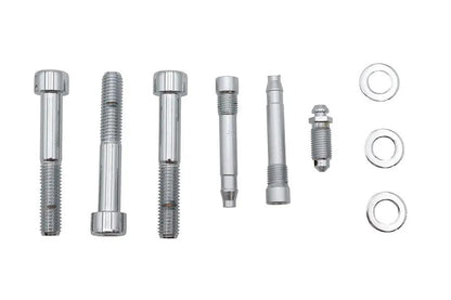 Gardner-Westcott P-80-148 Allen Mount Kit for Rear Caliper Chrome - Fits Harley Davidson FXST and FXD Models by Gardner-Westcott
