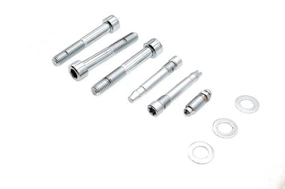 Gardner-Westcott P-80-148 Allen Mount Kit for Rear Caliper Chrome - Fits Harley Davidson FXST and FXD Models by Gardner-Westcott