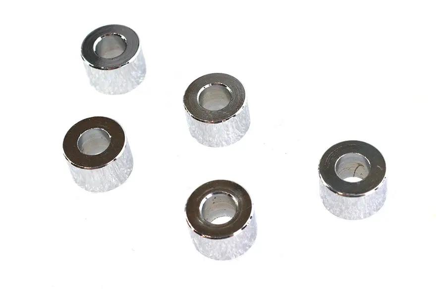V-Twin Chrome Steel Spacers 3/8 inch Inner Diameter x 3/4 inch Outer Diameter x 1/2 inch Length by V-Twin