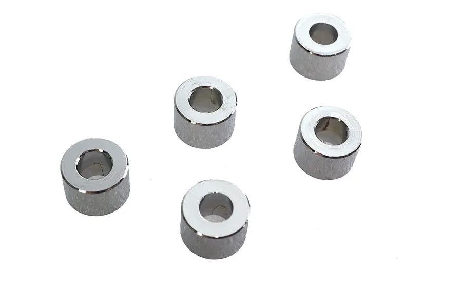 V-Twin Chrome Steel Spacers 3/8 inch Inner Diameter x 3/4 inch Outer Diameter x 1/2 inch Length by V-Twin