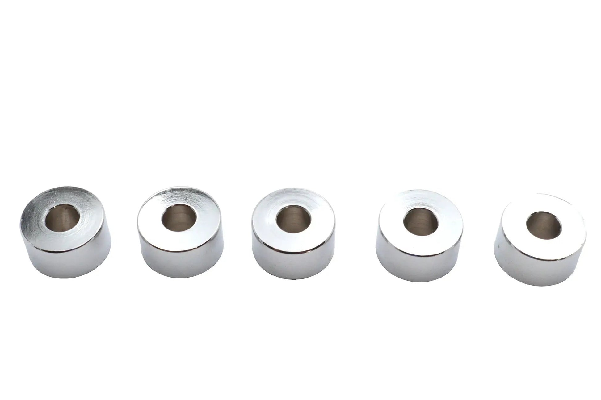V-Twin Chrome Spacers 1/2 Inch Inner Diameter x 5/8 Inch Outer Diameter x 1-1/4 Inch Length by V-Twin