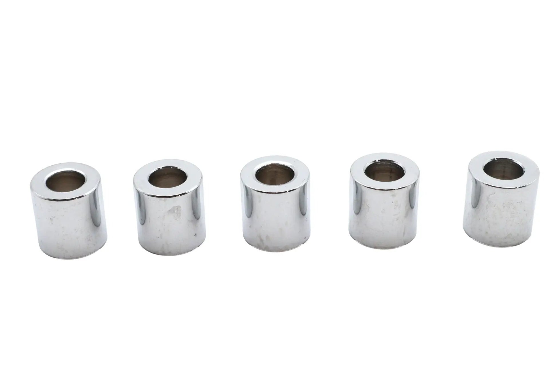 Colony Chrome Steel Spacers 3/8 inch Inner Diameter x 3/4 inch Outer Diameter x 3/4 inch Length (Pack of 5) by Colony