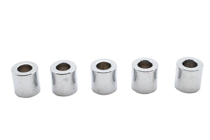 Colony Chrome Steel Spacers 3/8 inch Inner Diameter x 3/4 inch Outer Diameter x 3/4 inch Length (Pack of 5) by Colony