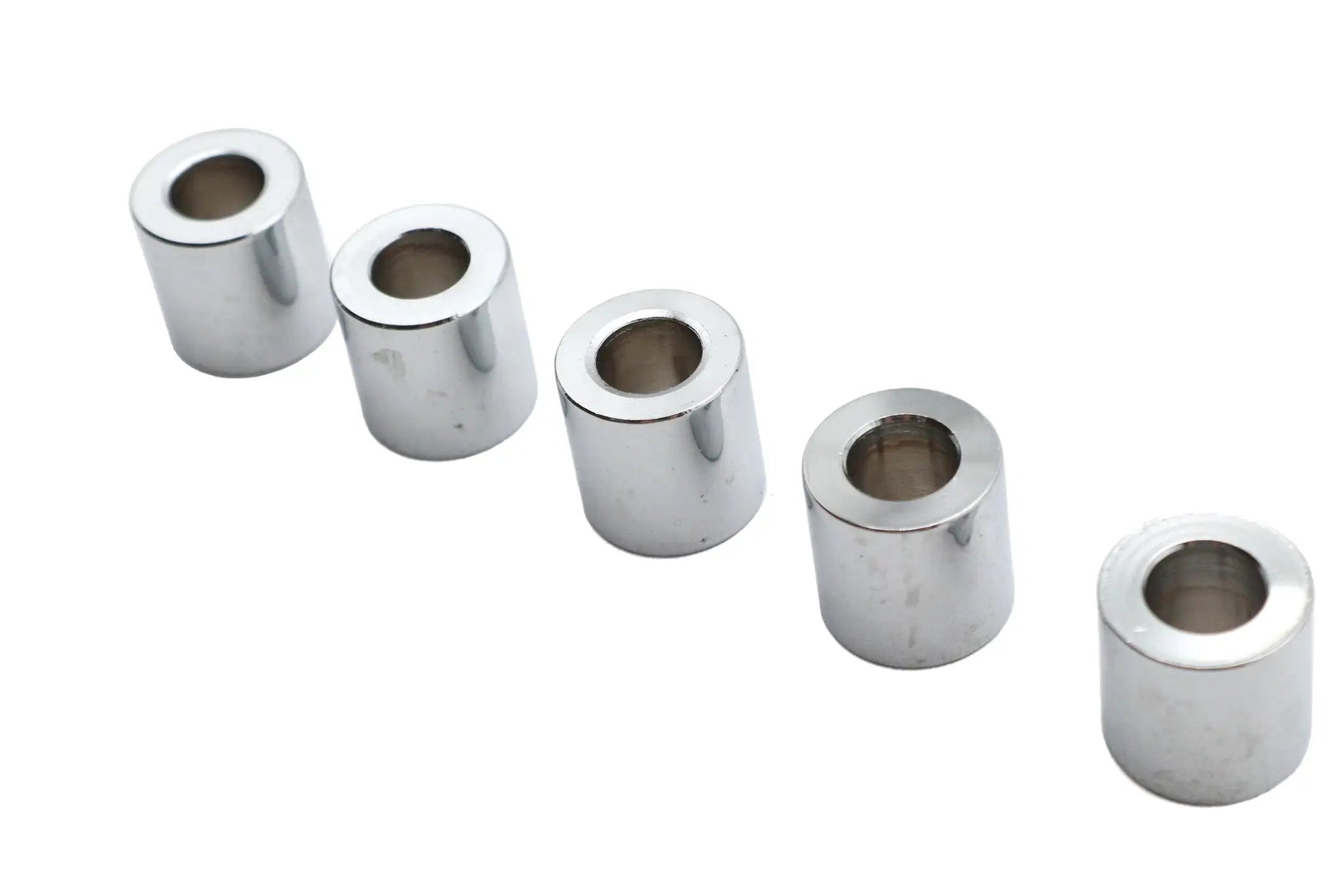 Colony Chrome Steel Spacers 3/8 inch Inner Diameter x 3/4 inch Outer Diameter x 3/4 inch Length (Pack of 5) by Colony