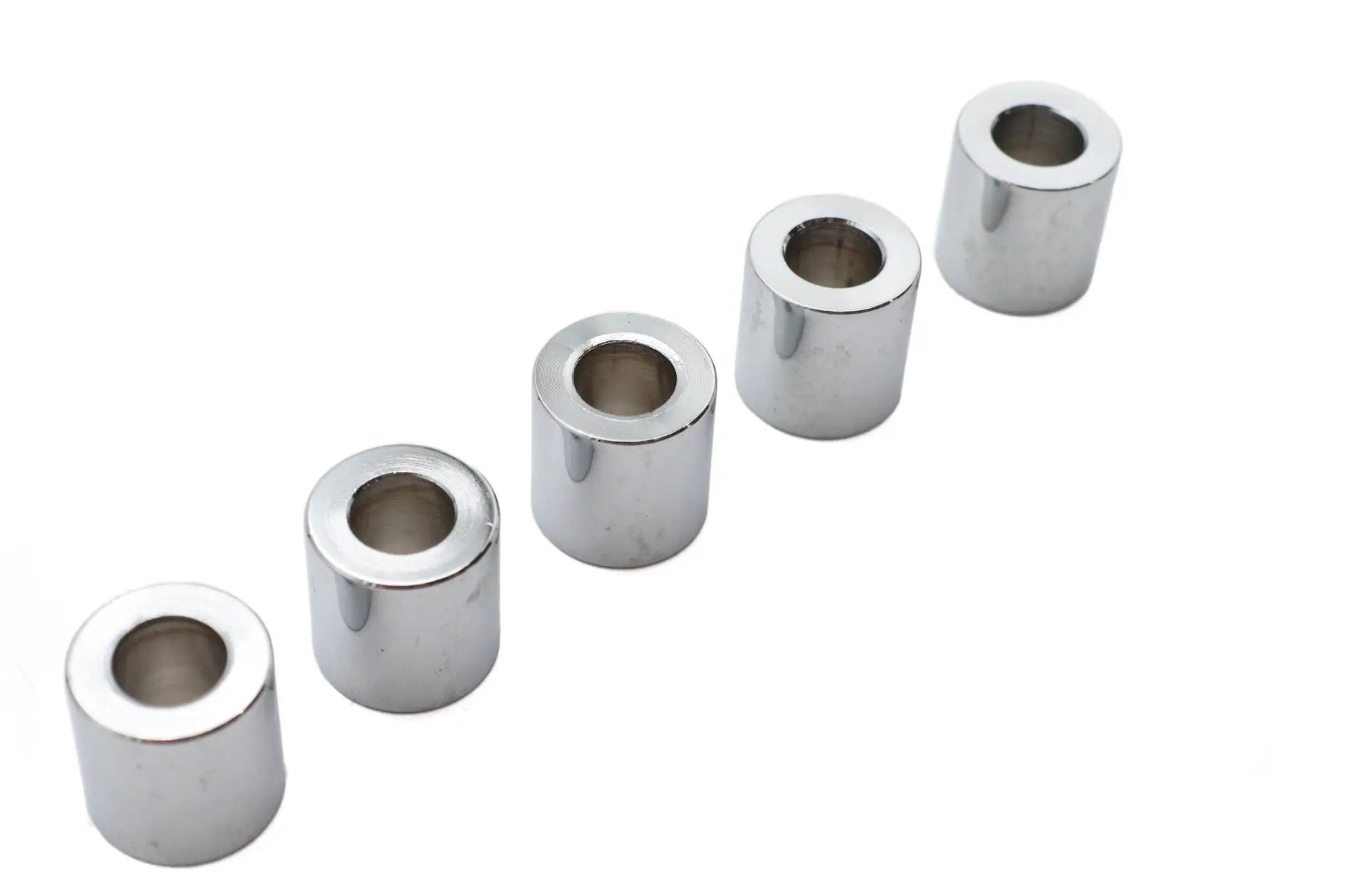 Colony Chrome Steel Spacers 3/8 inch Inner Diameter x 3/4 inch Outer Diameter x 3/4 inch Length (Pack of 5) by Colony