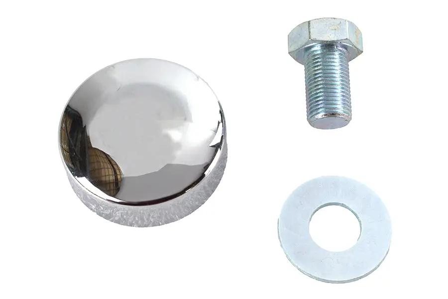 V-Twin Triple Tree Top Stem Nut and Cover Kit for Harley Davidson FLST Models by V-Twin