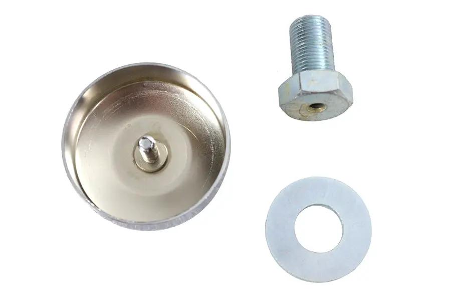V-Twin Triple Tree Top Stem Nut and Cover Kit for Harley Davidson FLST Models by V-Twin