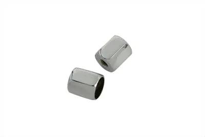 OE Chrome Turn Signal Bar End Nuts Set - Part Number 68424-89 by OE