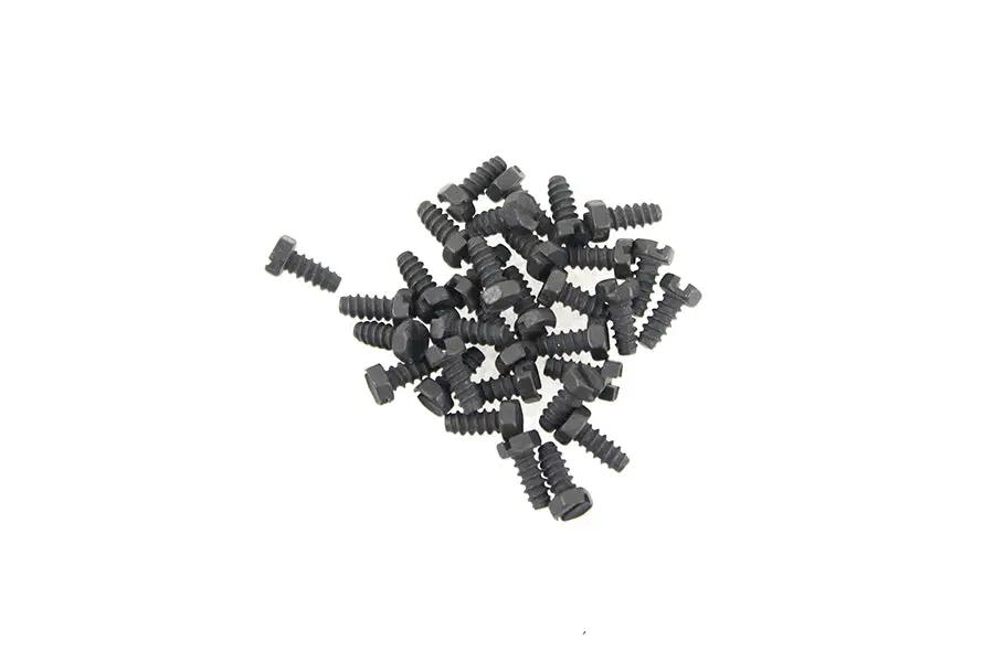 Colony Rocker Box Cover Screw Set Parkerized for Harley Davidson EL and FL (1936-1945) by Colony